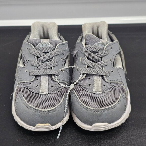Nike Huarache Baby Gray Sneakers (4C) - Picture 1 of 11